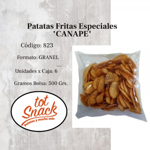 Patatas Fritas CANAPE x500 Grs.